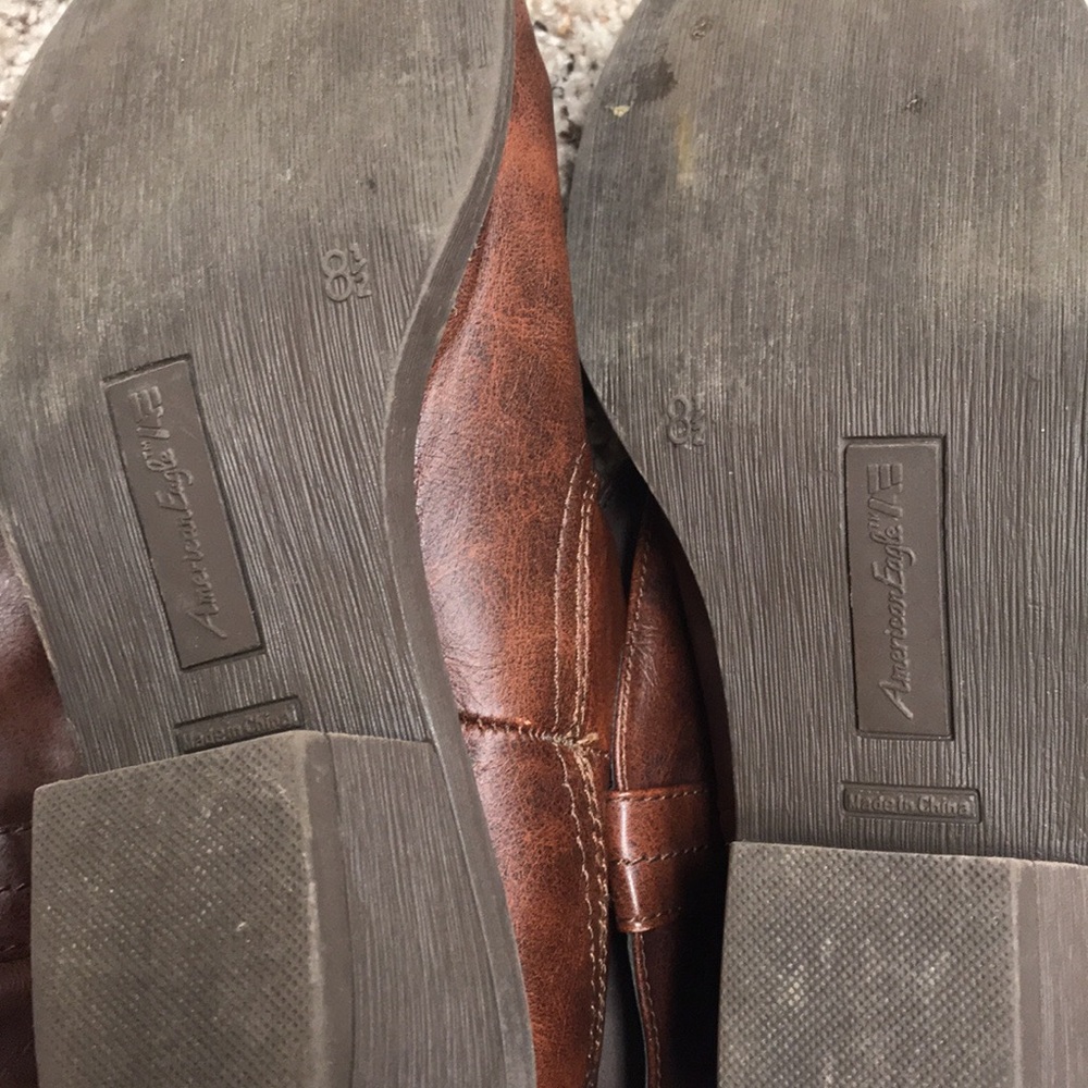 Brown boots